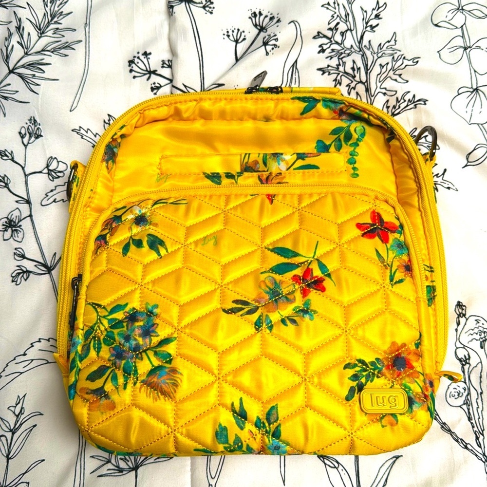 Lug RANGER 🌼 Bouquet Yellow 🌼 Crossbody Bag Most Popular Lug Bag!!